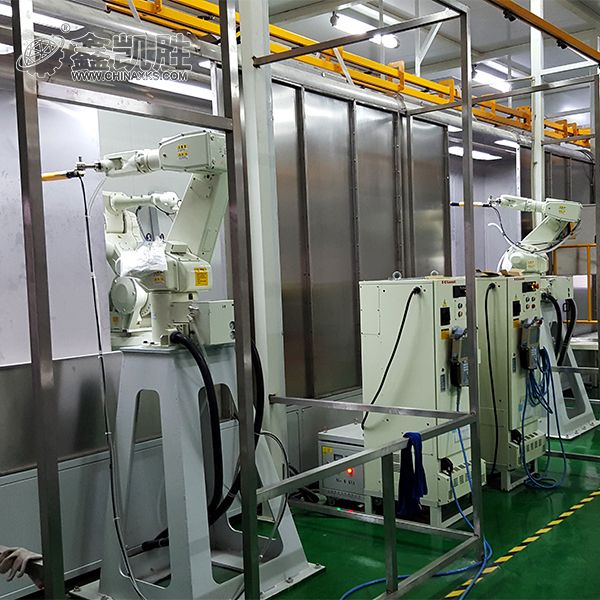 濾波器機械手噴塑設備