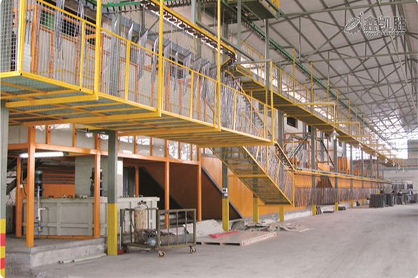 靜電噴塑生産線設備的組成和結構詳解_噴塗