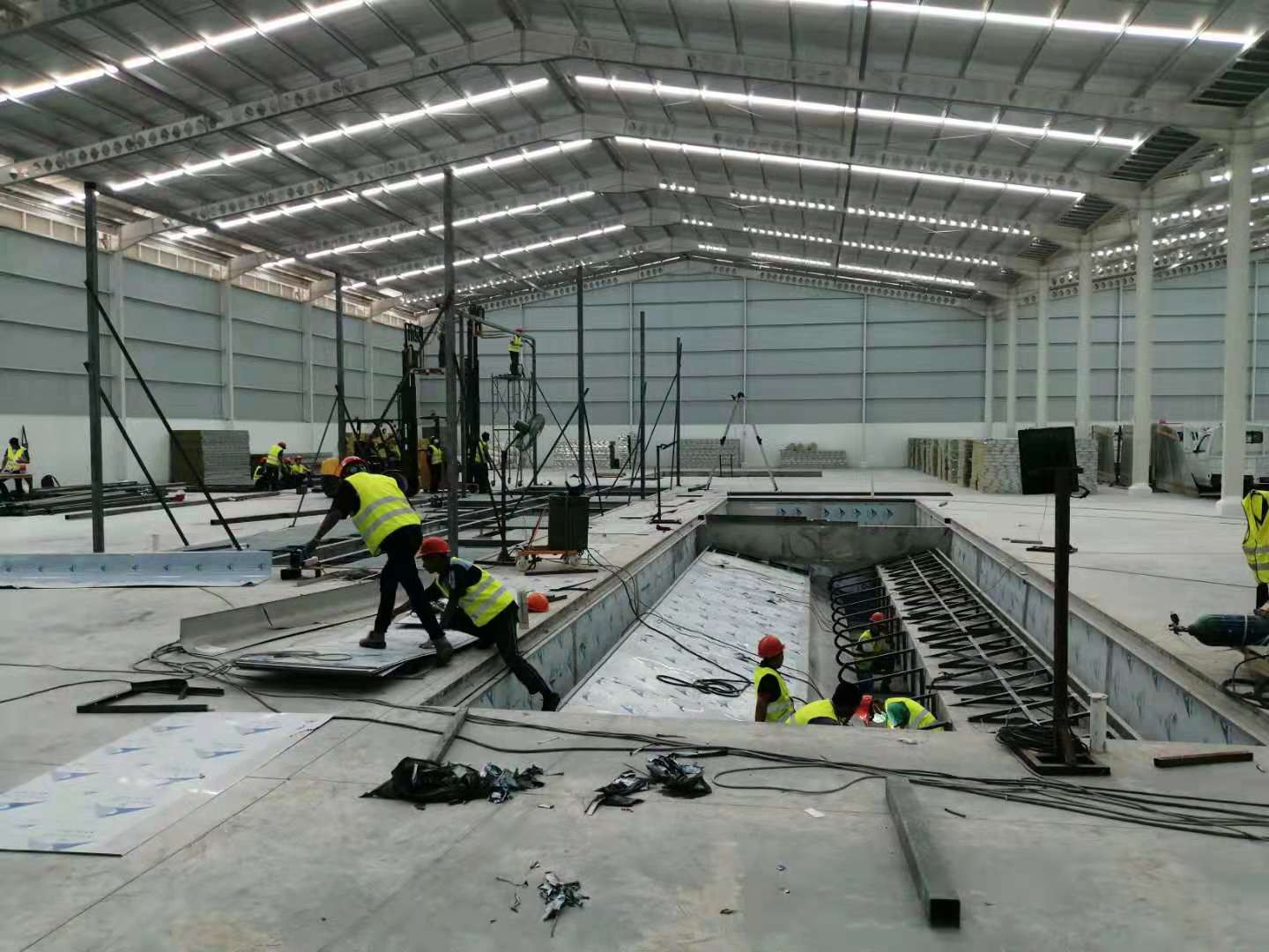 汽車塗裝噴漆生産線建設