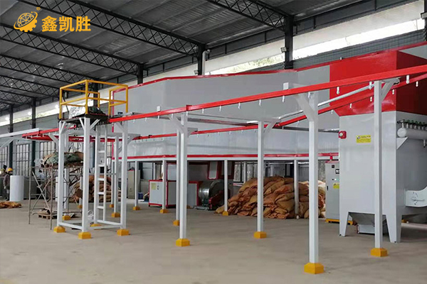 噴粉設備生産線